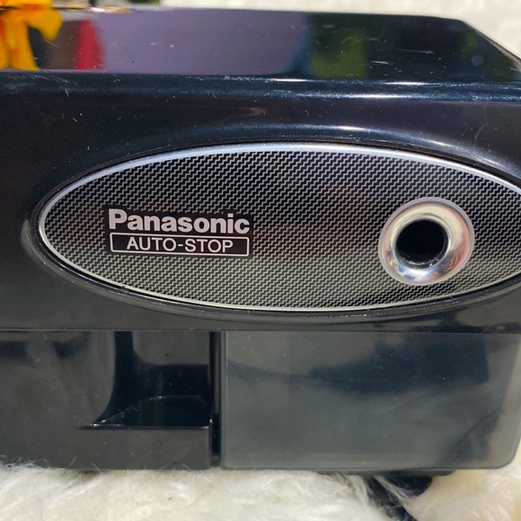 Vintage Panasonic Electric Pencil Sharpener Model KP-310 Black Auto-Stop Tested - Picture 2 of 11